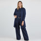 🔥🔥Herbstneuheiten 2026 – 50% Rabatt!🎁⏰Elegantes 3-teiliges Set – bestehend aus langem Cardigan, Oberteil und Hose