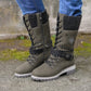 ⌛💥Neu eingetroffen – 50% Rabatt👢❄️Wasserdichte Knie-Schneestiefel – Warm, rutschfest & langlebig – Perfekt für Winter & Outdoor🧤
