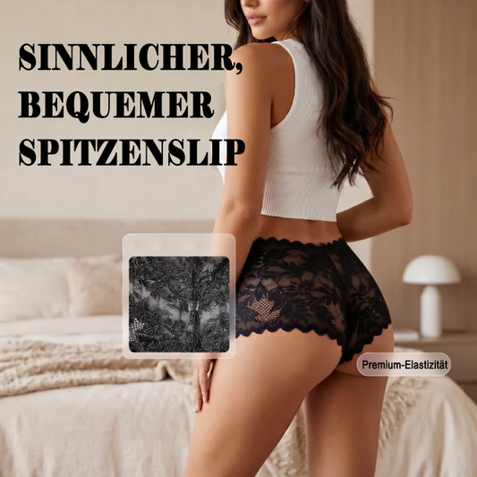 🔥Heute -50%!❤️🩲Sexy Damen-Spitzenhöschen – Transparente Blumenmuster-Unterwäsche💋