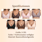 🔥Heute -50%!💕👙Nahtloser, kabelloser Push-up-BH für Damen – Tiefes V
