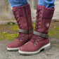 ⌛💥Neu eingetroffen – 50% Rabatt👢❄️Wasserdichte Knie-Schneestiefel – Warm, rutschfest & langlebig – Perfekt für Winter & Outdoor🧤