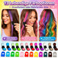 ⌛🚨Letzter Tag – 50 % Rabatt!🎁🎨12 Farben, 1 Applikator – Temporäre Haarkreide für sofortigen Farbwechsel – ohne Bleichen, ohne Schäden, einfach auswaschen✨