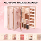🎉💖Über 49.000 verkauft!🎁✨Magic Make-up-Buch – All-in-One Palette mit Lidschatten, Rouge, Highlighter & Lipgloss|Perfektes Weihnachtsgeschenk für Frauen🎄