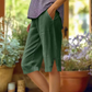 🔥Letzter Tag! 50% Rabatt🩳Damen einfarbige Shorts mit Seitentaschen