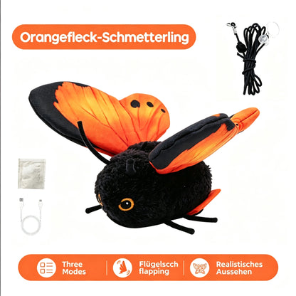 🦋🐱Intelligentes Schmetterlingsspielzeug mit Sensor – 50 %!!!🐾reduziert! Bewegungsaktiviert, realistischer Flug, interaktives Spiel – unterhält Ihre Katze stundenlang🔥✨
