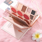 🎉💖Über 49.000 verkauft!🎁✨Magic Make-up-Buch – All-in-One Palette mit Lidschatten, Rouge, Highlighter & Lipgloss|Perfektes Weihnachtsgeschenk für Frauen🎄