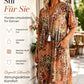 🔥JETZT 50% RABATT!👗Damen V-Ausschnitt Freizeitkleid mit Taschen – ideal für den Urlaub