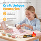🥳💞 Über 75.000 Stück verkauft! 🎨📿 Das perfekte Geschenk für Kinder: Charm-Armband Schmuckherstellung Set 🎁
