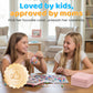🥳💞 Über 75.000 Stück verkauft! 🎨📿 Das perfekte Geschenk für Kinder: Charm-Armband Schmuckherstellung Set 🎁