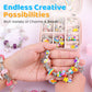 🥳💞 Über 75.000 Stück verkauft! 🎨📿 Das perfekte Geschenk für Kinder: Charm-Armband Schmuckherstellung Set 🎁