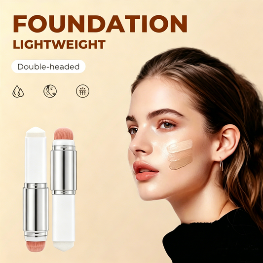 🎉🔥Über 39.000 verkauft!🎁💖1+1 GRATIS! Farbwechselnder Cover Cream Stick – Foundation-Stick mit abnehmbarem Pinsel & Kollagen (0,45 oz)