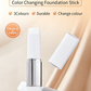 🎉🔥Über 39.000 verkauft!🎁💖1+1 GRATIS! Farbwechselnder Cover Cream Stick – Foundation-Stick mit abnehmbarem Pinsel & Kollagen (0,45 oz)