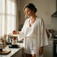 🔥50% RABATT!👚3-teiliges Freizeit-Set für Damen✨Loungewear mit Tunika, Top&Shorts – luftiges Homewear für Urlaub&Alltag