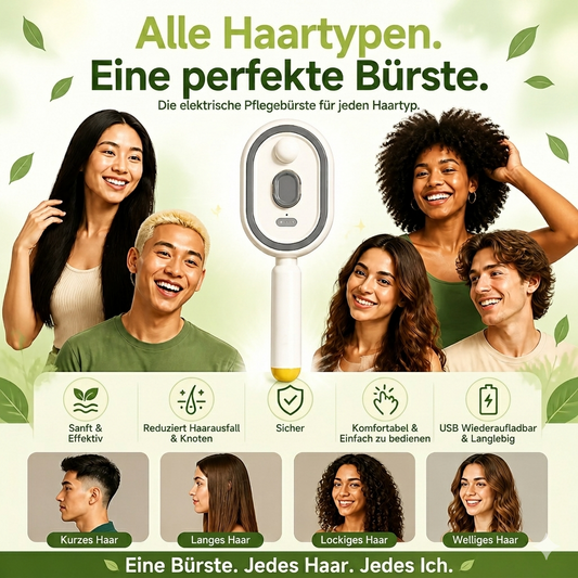 ⌛Letzter Tag: 60% Rabatt!⏰🪮Elektrische Sprüh- & Massage-Haarbürste🎁