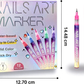 🎉🔥68.000+ verkauft!🎁💅12-teiliges Nagelkunst-Stift-Set – Kreatives Geschenk für Mädchen & Nail-Art-Liebhaberinnen