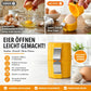 ⏰⌛Nur heute: 1 kaufen, 1 gratis🍳🥚2-in-1 Eierknacker & Eigelb-Separator – hygienisch, einfach in der Handhabung & vielseitig für rohe und gekochte Eier