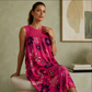 💥Letzter Tag – 50% RABATT!!⚡Über 50.000 verkauft👗Elegantes, ärmelloses Damen-Kleid mit Blumenmuster