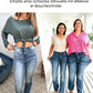 💥💥50% RABATT!🔥👖Hochelastische Jeans zur Bauchkontrolle – Schmeichelt jeder Figur, Tummy Control & Höchster Tragekomfort 💙