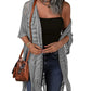 😍50 % Rabatt – Nur für kurze Zeit!🥰Damen Oversize-Häkelcardigan mit Fransen – Leichter Boho-Kimono für Frühling & Sommer 🌸