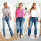 💥💥50% RABATT!🔥👖Hochelastische Jeans zur Bauchkontrolle – Schmeichelt jeder Figur, Tummy Control & Höchster Tragekomfort 💙