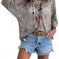 🎁50 % Rabatt!!!👚 Beiges Häkeloberteil für Damen – Boho V-Ausschnitt, luftig & feminin✨🤍