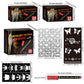 🔥🎉88.000+ verkauft!🎁🎭Hautfreundlicher Tattoo-Marker – 15 Farben & 12 Schablonen, tolle Geschenkidee für Kindergeburtstage & Mädels