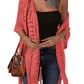😍50 % Rabatt – Nur für kurze Zeit!🥰Damen Oversize-Häkelcardigan mit Fransen – Leichter Boho-Kimono für Frühling & Sommer 🌸