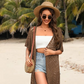 😍50 % Rabatt – Nur für kurze Zeit!🥰Damen Oversize-Häkelcardigan mit Fransen – Leichter Boho-Kimono für Frühling & Sommer 🌸