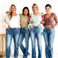 💥💥50% RABATT!🔥👖Hochelastische Jeans zur Bauchkontrolle – Schmeichelt jeder Figur, Tummy Control & Höchster Tragekomfort 💙