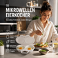 ⏰⌛Nur heute: 1 kaufen, 1 gratis🔥🍳Mikrowellen-Eierkocher mit Deckel und Griff – Schnell, sicher & platzsparend – Perfekt für das schnelle Frühstück, Weich- & Hartgekochte Eier in Minuten✨