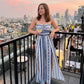 🔥50% RABATT! 👗 Damen Jumpsuit schulterfrei floral im Boho-Stil – Eleganter Sommer-Overall mit Bardot-Ausschnitt – Fließend, leicht & perfekt für Festivals, Strand oder romantische Sommerabende 🌸