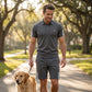 🎁50% RABATT!👕Bequemes 2-in-1-Set für Herren – Kurzarm-Oberteil mit passender Shorts – atmungsaktiv, leicht und vielseitig für jeden Sommeranlass☀️🩳