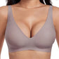 🔥Heute -50%!💕👙Nahtloser, kabelloser Push-up-BH für Damen – Tiefes V