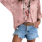 🎁50 % Rabatt!!!👚 Beiges Häkeloberteil für Damen – Boho V-Ausschnitt, luftig & feminin✨🤍