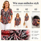 💥⌛Heißer Sale 2026: 50% Rabatt💞👚Damen-T-Shirt mit V-Ausschnitt, Leopardenmuster und kurzen Ärmeln – plissiertes Tunika-Oberteil