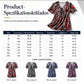 💥⌛Heißer Sale 2026: 50% Rabatt💞👚Damen-T-Shirt mit V-Ausschnitt, Leopardenmuster und kurzen Ärmeln – plissiertes Tunika-Oberteil