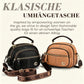 💥🎁Nur noch heute -50 %!👜Klassische Tasche mit mehreren Fächern und breitem, verstellbarem Schultergurt aus PU-Leder
