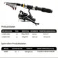 🚨⌛Nur heute: 50% Rabatt!🎣🎒Komplettes Reise-Angel-Set + Tragetasche – ideal für Angler unterwegs