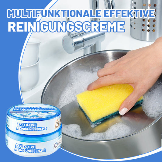 🎉⌛Nur heute: 2 zum Preis von 1!👍🔥Multifunktionale Reinigungscreme für faule Hände – Kraftvolle Fleckenentfernercreme für Küche, Bad und alle anderen Oberflächen im Haushalt
