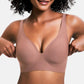 🔥Heute -50%!💕👙Nahtloser, kabelloser Push-up-BH für Damen – Tiefes V