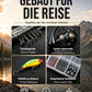 🚨⌛Nur heute: 50% Rabatt!🎣🎒Komplettes Reise-Angel-Set + Tragetasche – ideal für Angler unterwegs
