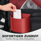 🎁💥50% RABATT!🚗🧺Leder-Getränkehalter für Autotür – Große Öffnung, Clip-Befestigung & robustes PU-Leder – Sicherer Halt für Getränke & Handy ✨