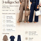 🔥🔥Herbstneuheiten 2026 – 50% Rabatt!🎁⏰Elegantes 3-teiliges Set – bestehend aus langem Cardigan, Oberteil und Hose