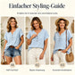 ⌛❤️50% Rabatt💥👚für kurze Zeit – Lässig-elegante Bürobluse
