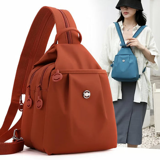 🔥Letzter Tag: 60% Rabatt! ⏰🎒Wandelbarer Rucksack und Umhängetasche mit mehreren Taschen🎁