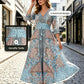 ⏳Begrenzte Zeit 50% Rabatt💥Elegantes langes Blumenkleid für Damen🌸