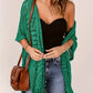 😍50 % Rabatt – Nur für kurze Zeit!🥰Damen Oversize-Häkelcardigan mit Fransen – Leichter Boho-Kimono für Frühling & Sommer 🌸