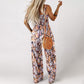 💕50% RABATT!🔥Leichter Boho-Overall mit Print & dünnen Trägern – Perfekt für Strand & Freizeit 🏖️🌸