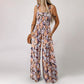 💕50% RABATT!🔥Leichter Boho-Overall mit Print & dünnen Trägern – Perfekt für Strand & Freizeit 🏖️🌸