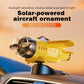 💥💥50 % Rabatt!!📢📢 50K+ VERKAUFT! ⚡✈️Solarbetriebene Auto-Ornamente in Flugzeugform